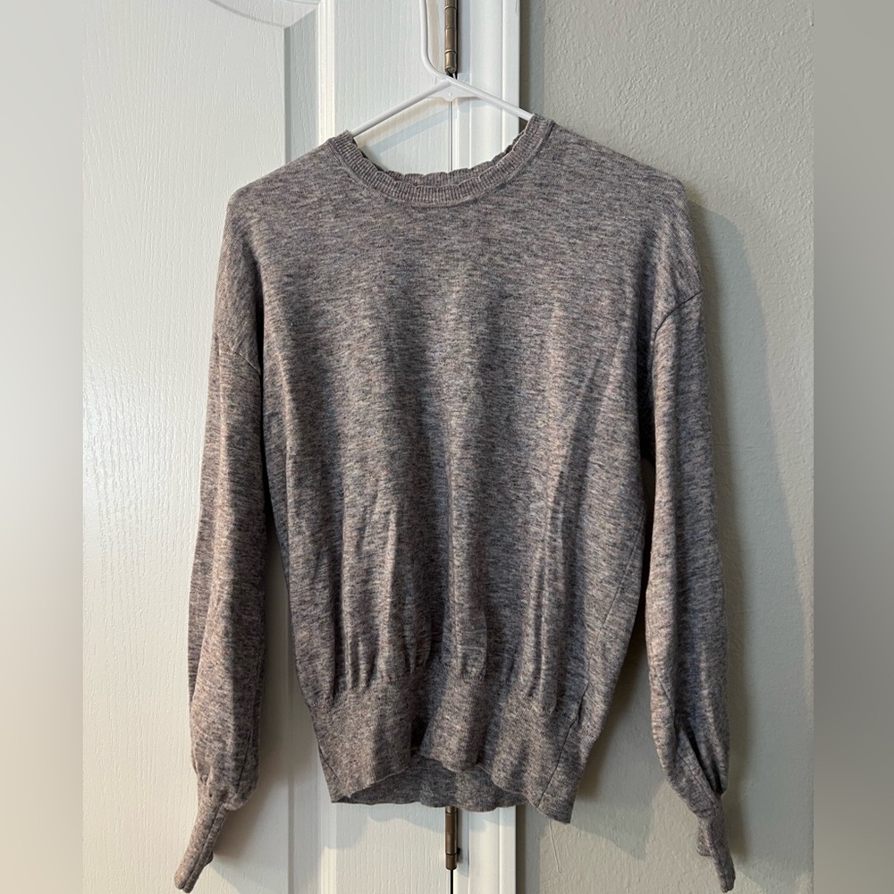 Gray Crew Neck Women’s sweater